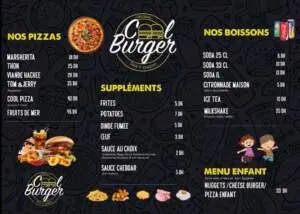 cool burger menu restaurant marrakech 1