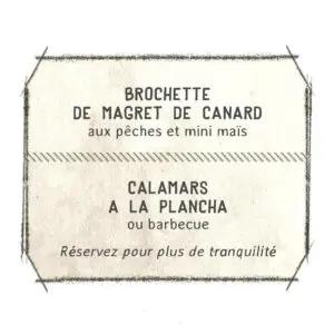 Menus · 1
