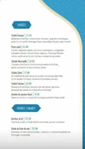 Menu Cozy Café Rabat June 2023 325612