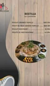 Menu Cuba Latino Meknes June 2023 531921
