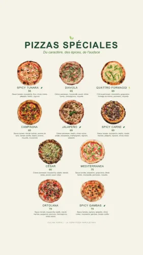 Menu de Cucina Napoli