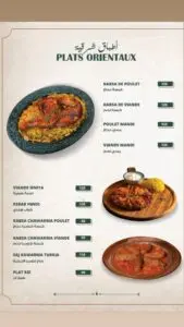Les menus · 4