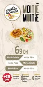 Menu Dar El Benna Marrakech June 2023 231222