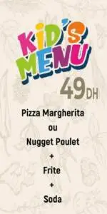 Menu Dar El Benna Marrakech June 2023 251322
