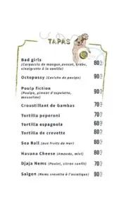 dardar menu marrakech cafe restaurant rooftop 2022 1