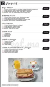 cafe dino menu marrakech 2022 17