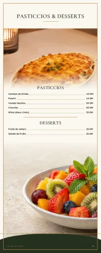 Menu de EB Les Oliviers à Benguerir — page 8