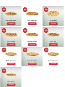 Escale Menu 1