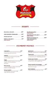 menu Etci Mehmet Steakhouse Casablanca 3