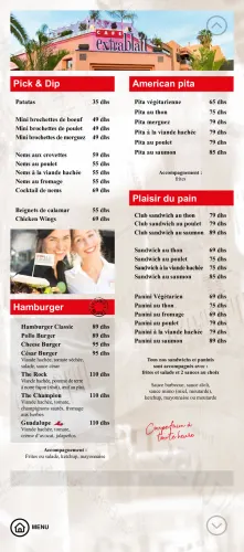 Menu de Extrablatt à Marrakech — page 3