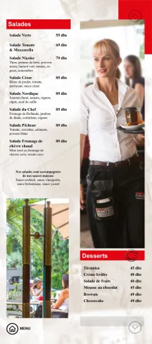 Menu de Extrablatt à Marrakech — page 5