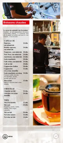 Menu de Extrablatt à Marrakech — page 6