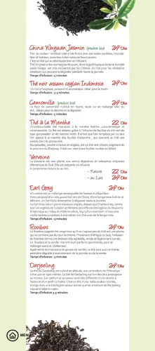 Menu de Extrablatt à Marrakech — page 12