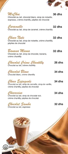 Menu de Extrablatt à Marrakech — page 11