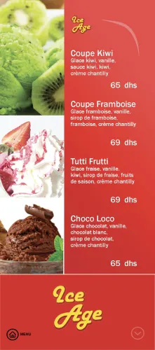 Menu de Extrablatt à Marrakech — page 14