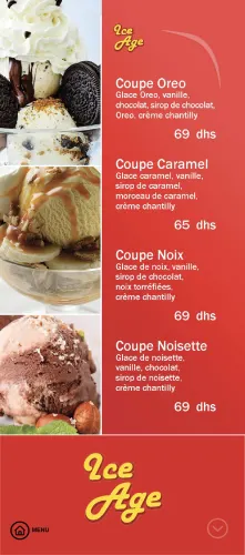 Menu de Extrablatt à Marrakech — page 15
