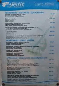 Menu Fanatic Essaouira September 2023 354517-840100