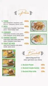 Menu Farouk chicken Casablanca August 2023 490309-564500