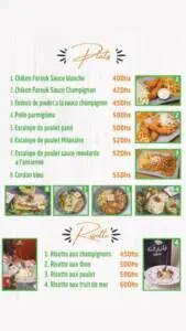 Menu Farouk chicken Casablanca August 2023 490309-382000
