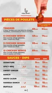 feel frit Menu restaurant casablanca 2022 3 1
