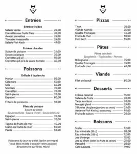 Les menus · 1