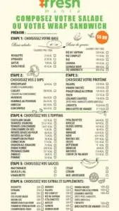 menu Freshmania restaurant agadir 9