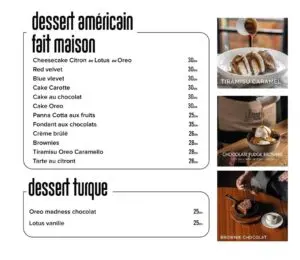 menu Friends Eatery coffee House restaurant agadir 22