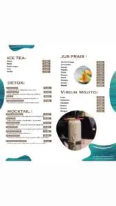 menu cafe gourmet gueliz marrakech 11