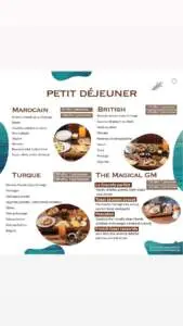 menu cafe gourmet gueliz marrakech 3