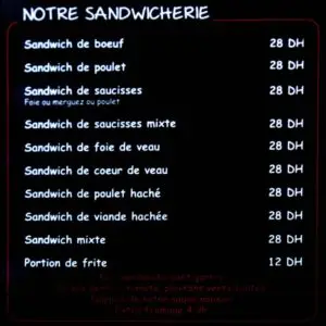 Grillade Adil Rabat Menu Restaurant 6