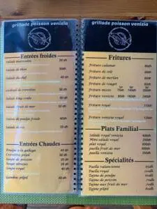 Menu Grillade poisson venizia Dakhla July 2023 011010-805400