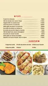 Menu Gusto l'italien autrement Temara May 2024 521208-376400