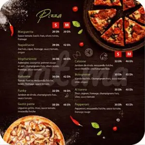 gusto pasta menu restaurant italien a casablanca 10