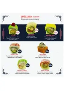 Hanaya sushi menu restaurant asiatique casablanca 10