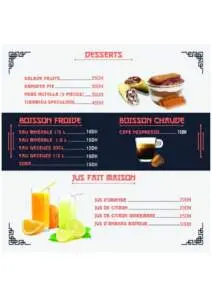 Hanaya sushi menu restaurant asiatique casablanca 16