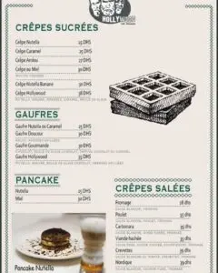 Hollywood Kenitra Menu Restaurant 7 1