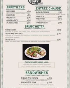 Hollywood Kenitra Menu Restaurant 4 1