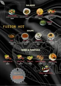 Menu Ikura Sushi Marrakech Marrakech June 2023 074220-848400