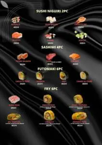 Menu IKURA SUSHI Marrakech June 2023 594120-026800