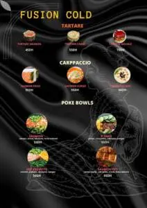 Menu IKURA SUSHI Marrakech June 2023 584120-828300