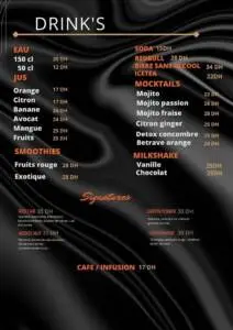 Menu IKURA SUSHI Marrakech June 2023 004220-526700