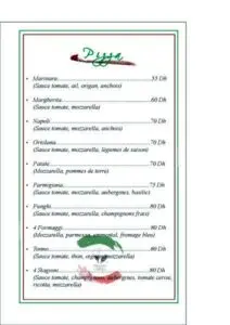 Il Giardino Rabat Menu Restaurant 6