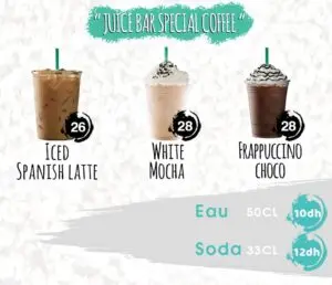 juice bar menu marrakech restaurant 2020 10