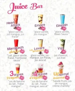 juice bar menu marrakech restaurant 2020 11