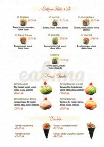 Menu Kamora Tanger April 2026 552713-317100