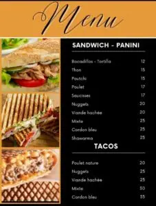 kapriccio food menu marrakech charaf 2022 4