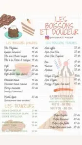 menu KASBART tanger 4