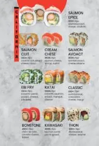 Menu Katai Sushi Agadir August 2023 162117-149200
