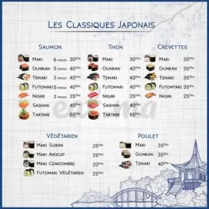 katana sushi menu fes restaurant sushi 13