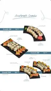 Menu katana sushi Fes June 2023 105220-757600